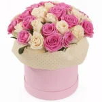 Цветы в коробке Самой любимой